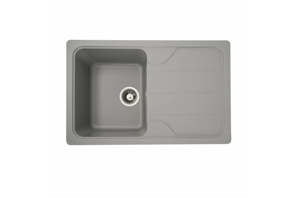 Мойка для кухни Platinum Verona 7850 Серый металлик (374733)
