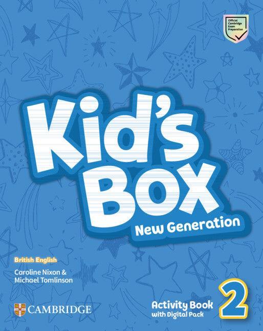 Рабочая тетрадь Kid's Box New Generation 2 Activity Book with Digital Pack