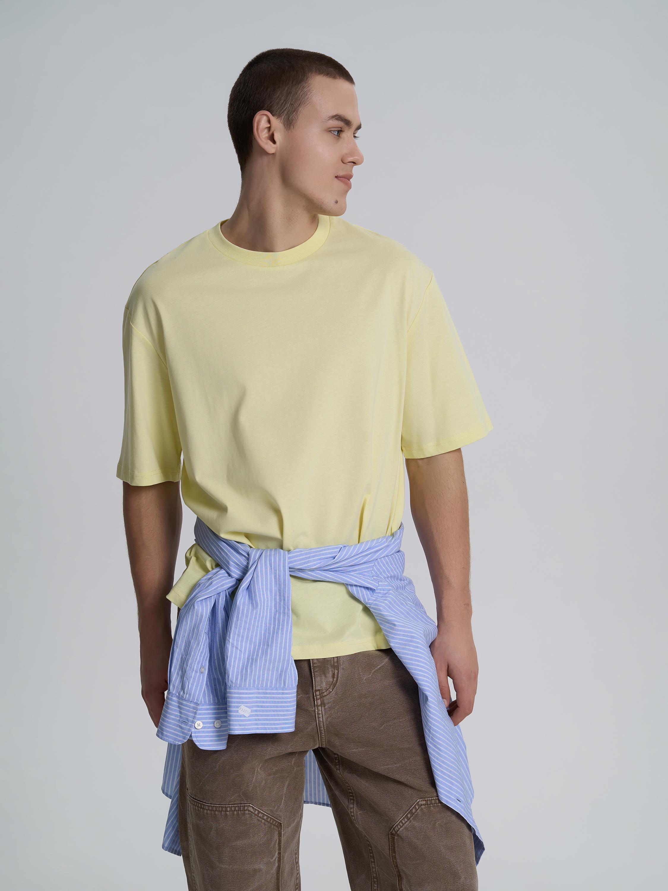 Футболка мужская ROZA 230926 L Нежно-желтый (4824005722233) - фото 5 Футболка мужская ROZA 230926 L Нежно-желтый (4824005722233) - фото 5