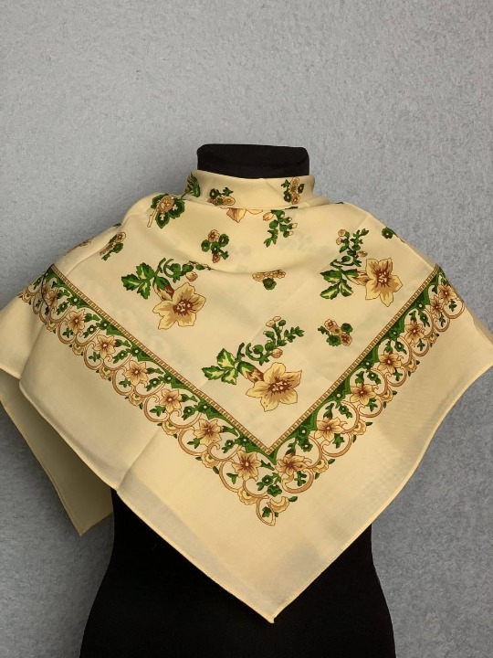 Платок шерстяной Нарциссы Желтый (29439540)