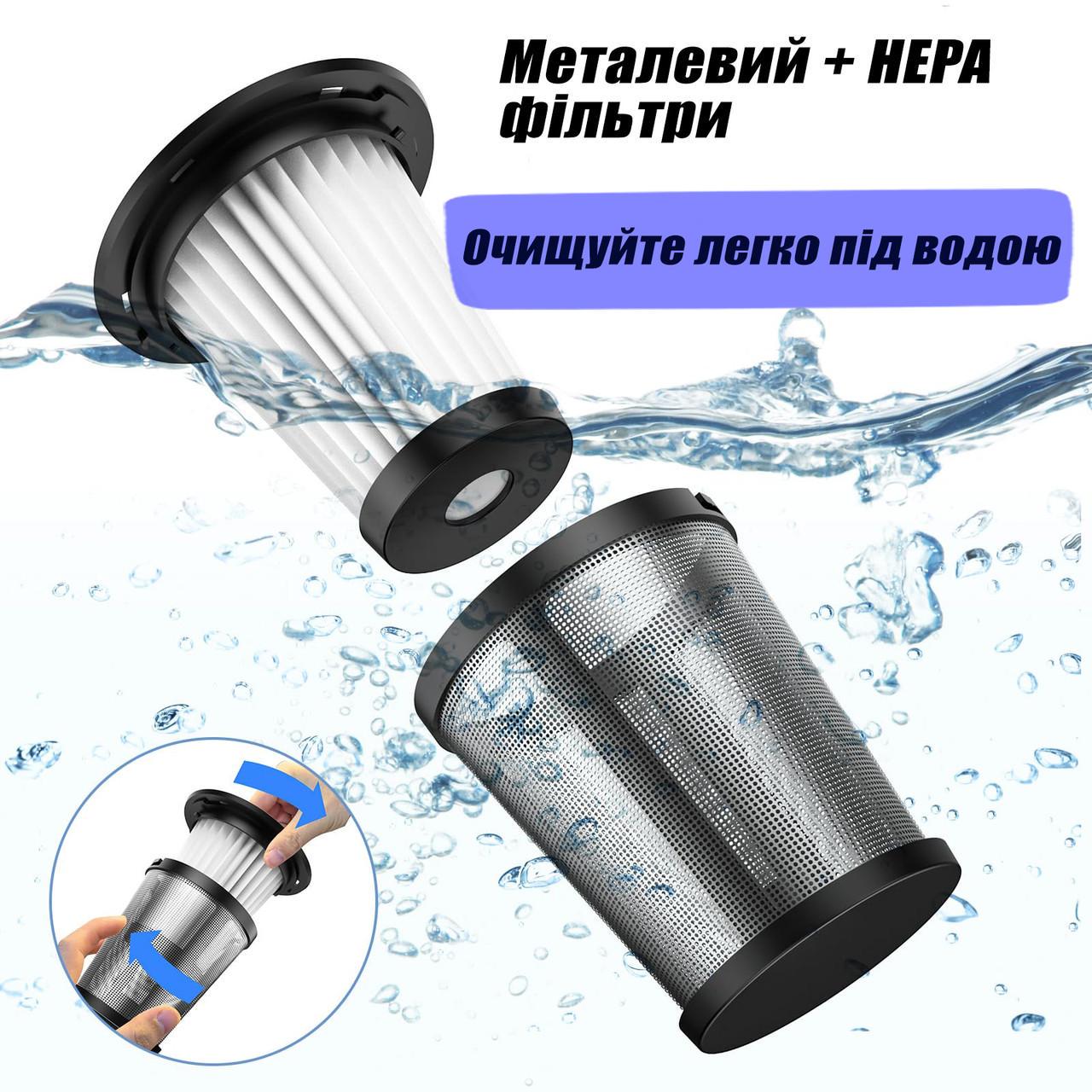 Пилосос автомобільний Suitu USB 120W (24277904) - фото 4