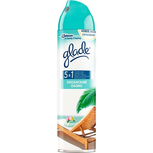 Аерозольний освіжувач повітря Glade Океанський оазис 300 мл (32203)