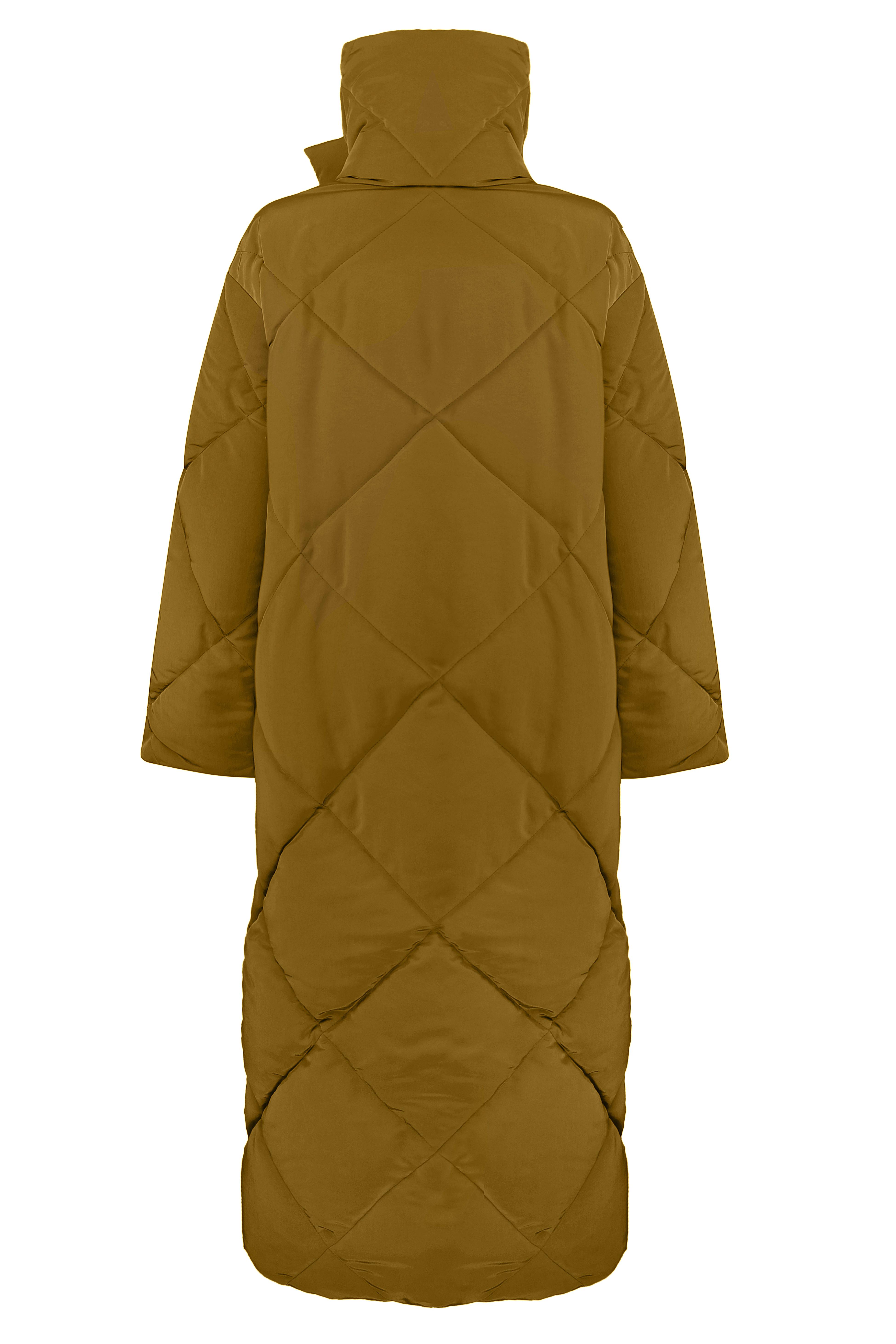 Пуховик жіночий FLoveTouch Софі оверсайз onesize Оливковий - фото 5 Пуховик жіночий FLoveTouch Софі оверсайз onesize Оливковий - фото 5