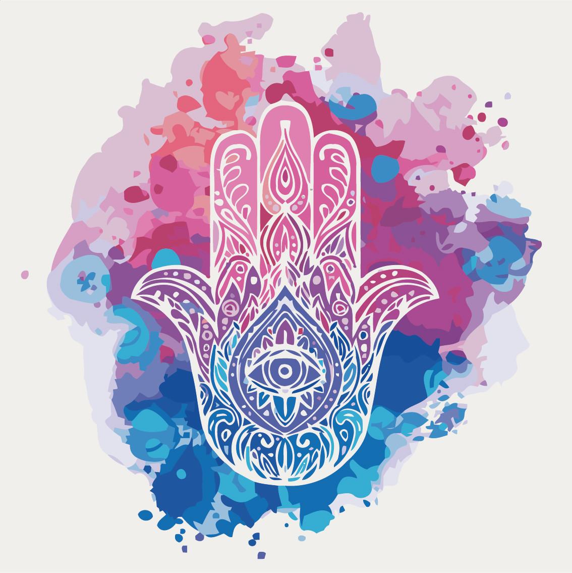 Картина по номерам Идейка Ладонь судьбы 40x40 см (skl-КНО5005)