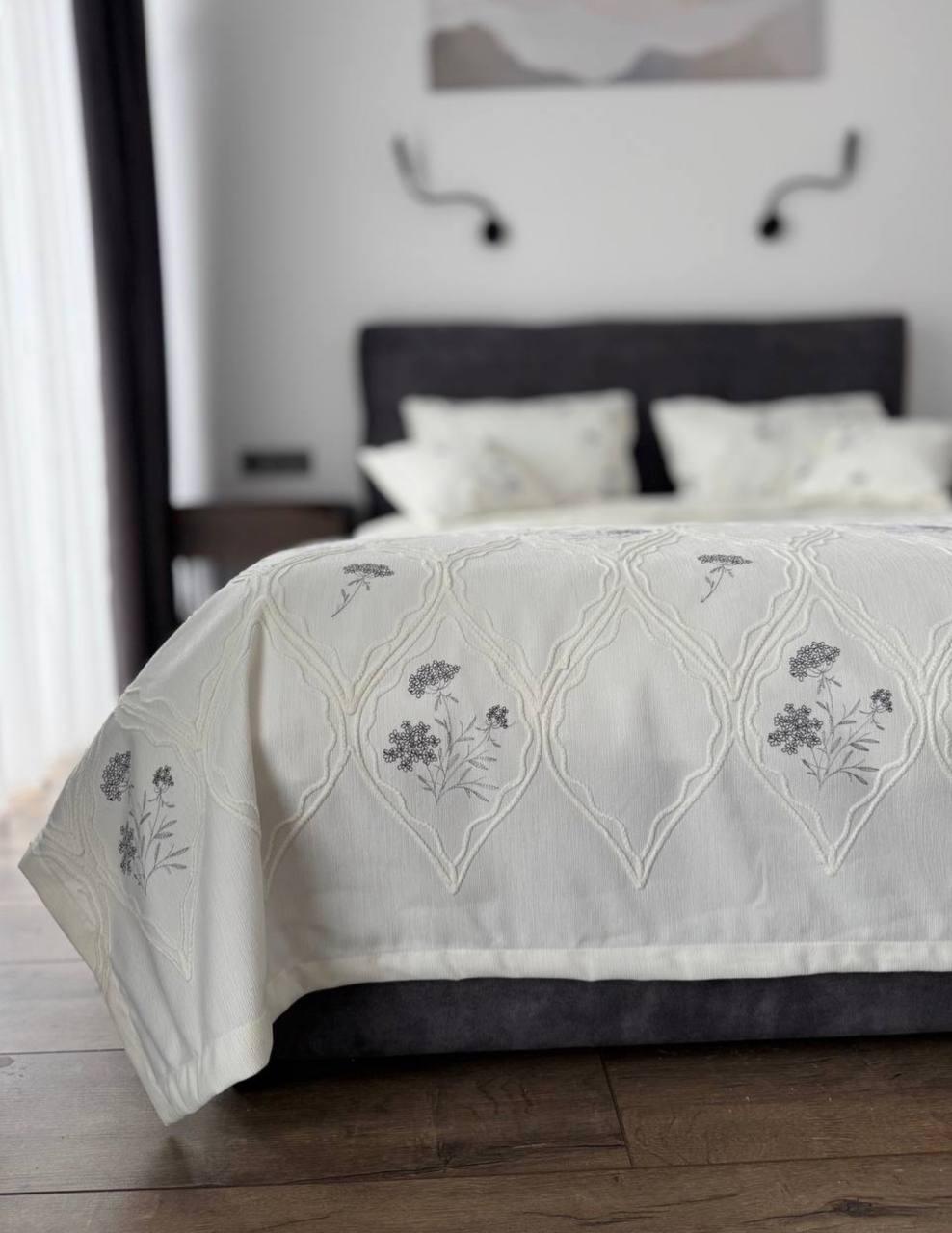 Покрывало Бароко 100% коттон 180х250 см цвет №5 (55677)