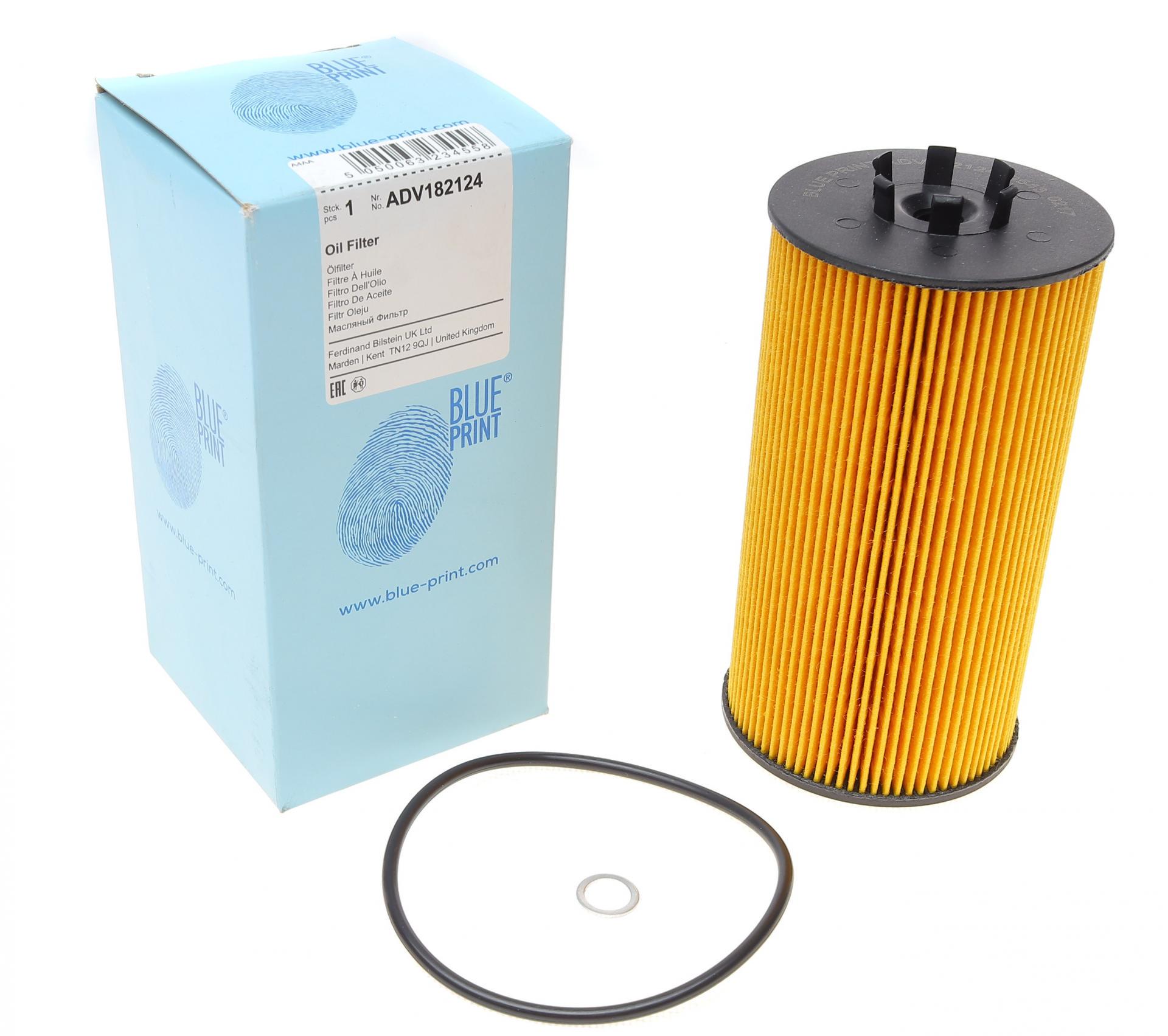 Фильтр масляный BLUE PRINT для Audi A4/A6/A8 4,2i 02-16 (ADV182124)