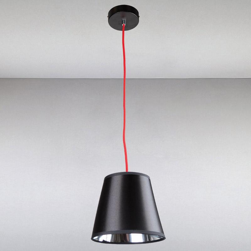 Люстра подвесная с абажуром Light House LS-13432-1 Черный