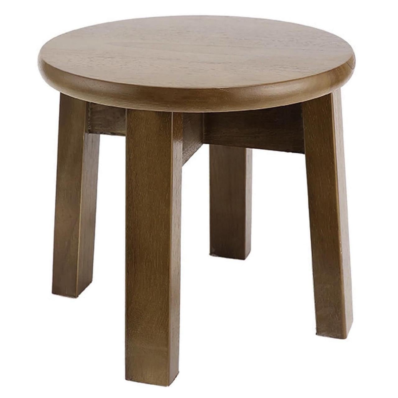 Табурет для ванной из дерева Дисалин Корица (ТВН-012333)