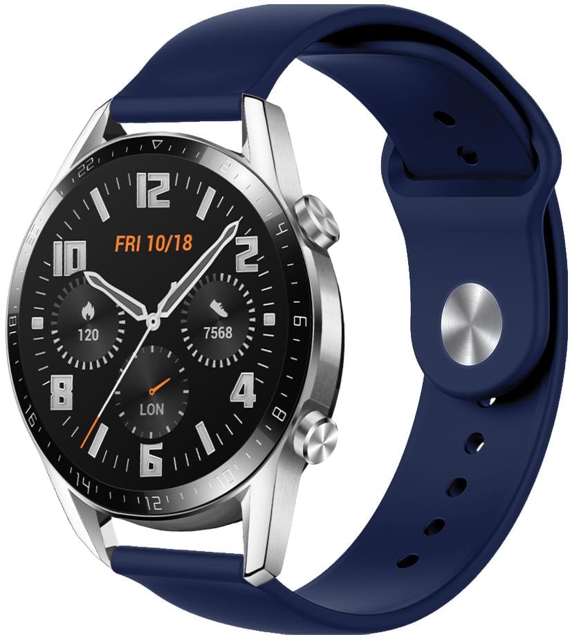 Ремешок Base для Huawei Watch GT 2 46 мм Dark Blue (21664) - фото 1 Ремешок Base для Huawei Watch GT 2 46 мм Dark Blue (21664) - фото 1