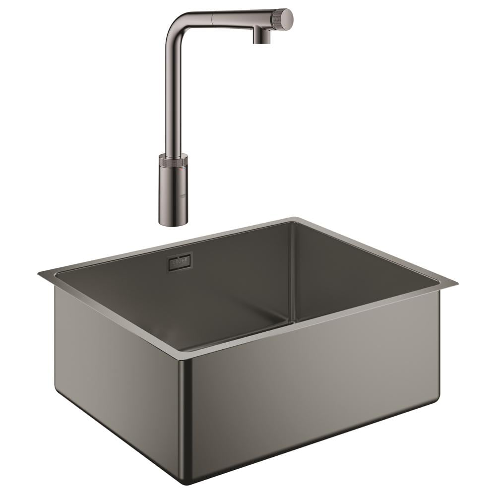 Мойка для кухни Grohe K700 Minta Smartcontrol 31574AL031613A00 540x440 мм матовая 0,7 мм (82765)