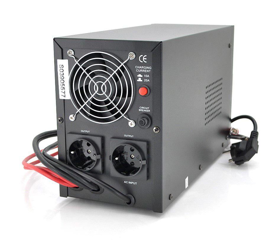 Джерело безперебійного живлення Europower PSWEPB-TW12 із правильною синусоїдою 500VA 300W АКБ 12В заряд 5/10А (59092) - фото 2 Джерело безперебійного живлення Europower PSWEPB-TW12 із правильною синусоїдою 500VA 300W АКБ 12В заряд 5/10А (59092) - фото 2