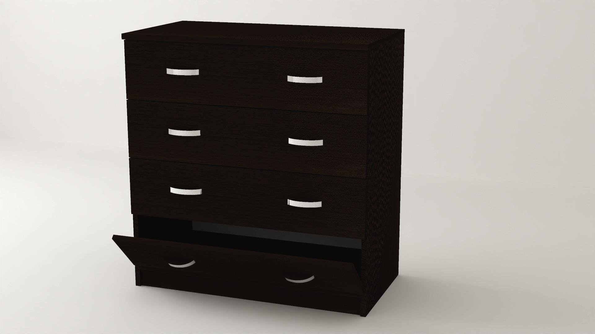 Комод Алекса ВК-20 90х45х90 см Венге магія (61009) - фото 1 Комод Алекса ВК-20 90х45х90 см Венге магія (61009) - фото 1