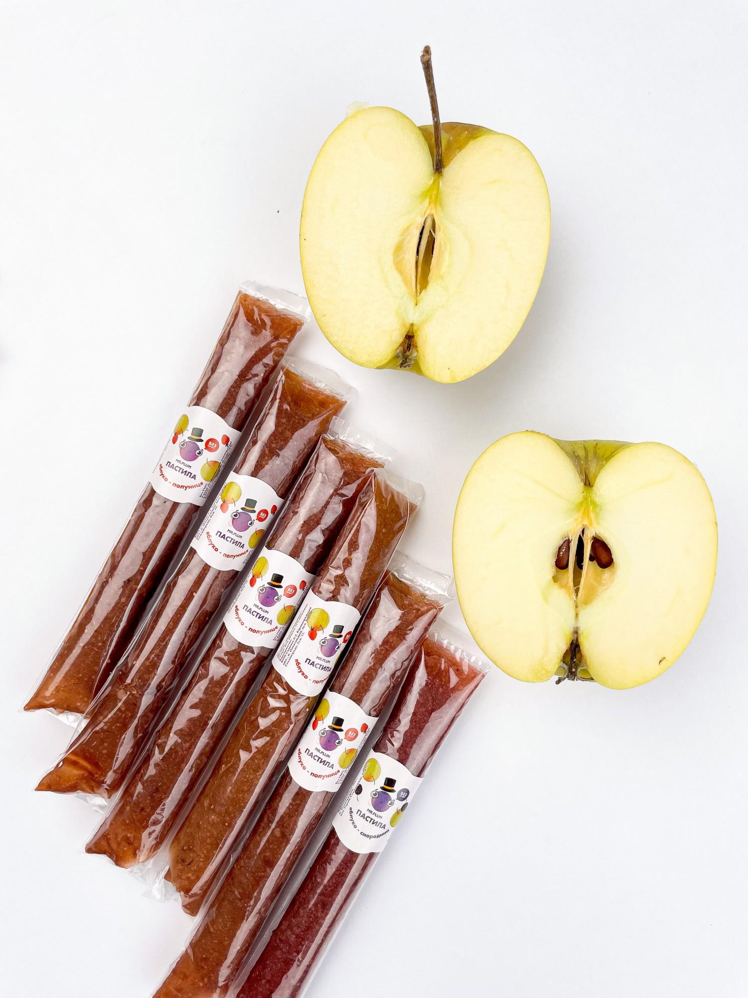 Пастила натуральная Mr.Plum Яблоко-Клубника 15 г 30 шт. - фото 5