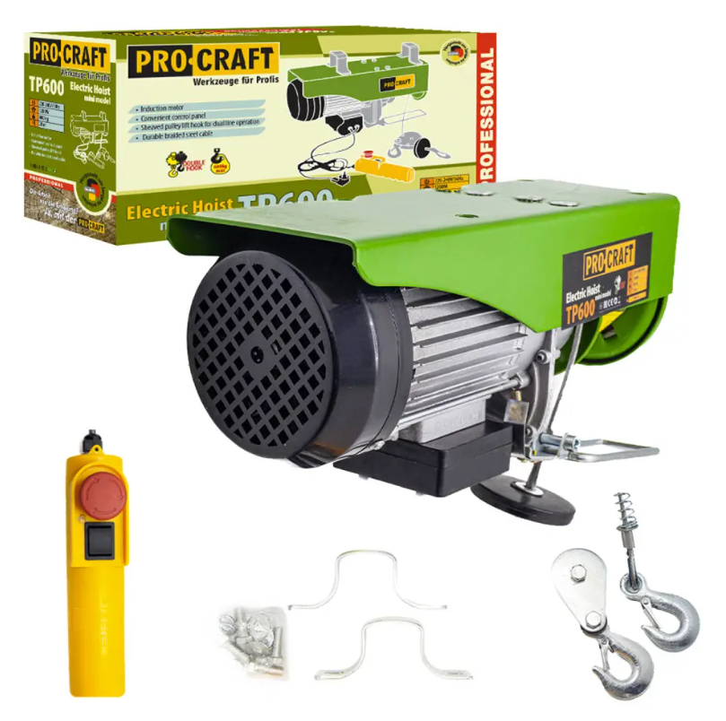 Электротельфер ProCraft TP600 (0036) Электротельфер ProCraft TP600 (0036)