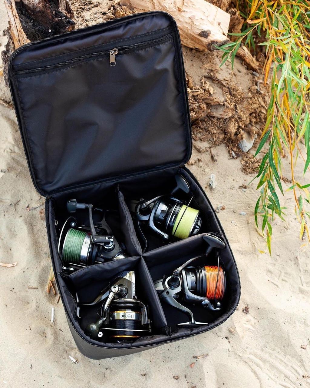 Жёсткий чехол для 4-х катушек Fisher (K-001) - фото 3 Жёсткий чехол для 4-х катушек Fisher (K-001) - фото 3