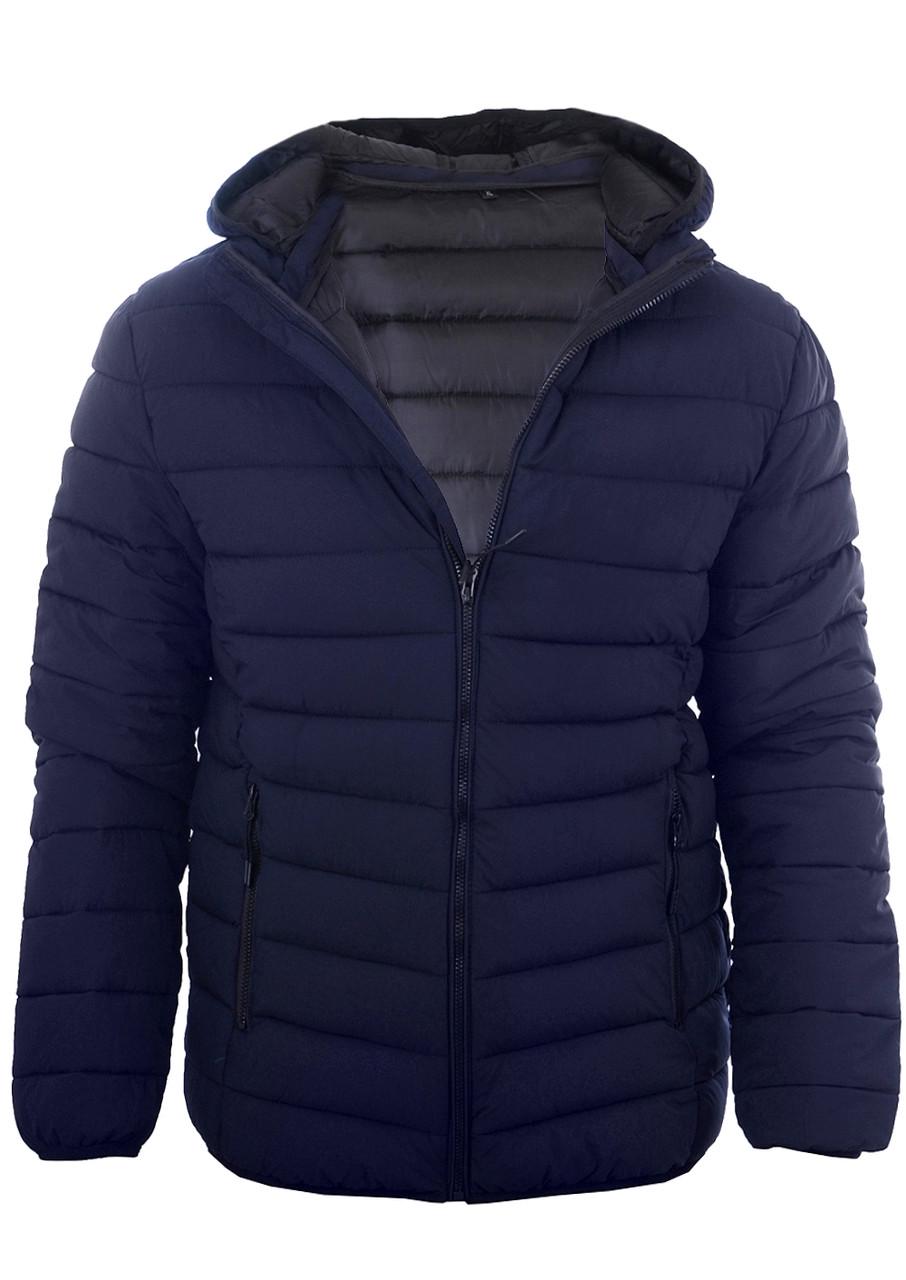 Куртка єврозима чоловіча Kaifangelu 22-H6012 Темно-синій (22-H6012_35_48)