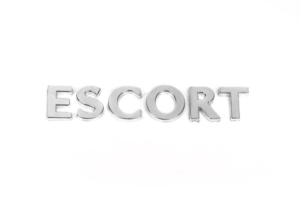 Шильдик Escort Davs Auto для Ford Escort 1995-2000 гг. abs-пластик