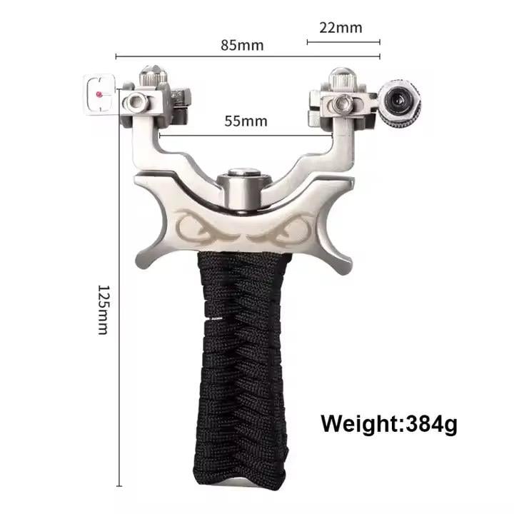 Рогатка металева поворотна з лазерним прицілом SFU 360 для полювання/спорту/риболовлі (0037) - фото 2 Рогатка металева поворотна з лазерним прицілом SFU 360 для полювання/спорту/риболовлі (0037) - фото 2