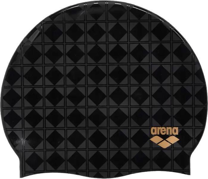 Шапка для плавания Arena ICONS TEAM STRIPE CAP Черный (OSFM 001463-114)