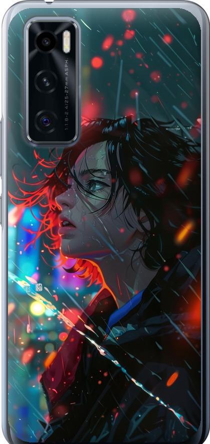 Чехол на Vivo V20 SE Ночные огни (6096u-2128-42517)