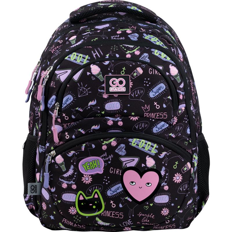 Рюкзак школьный GoPack Education Cool princess/One like (GO22-175M-5)