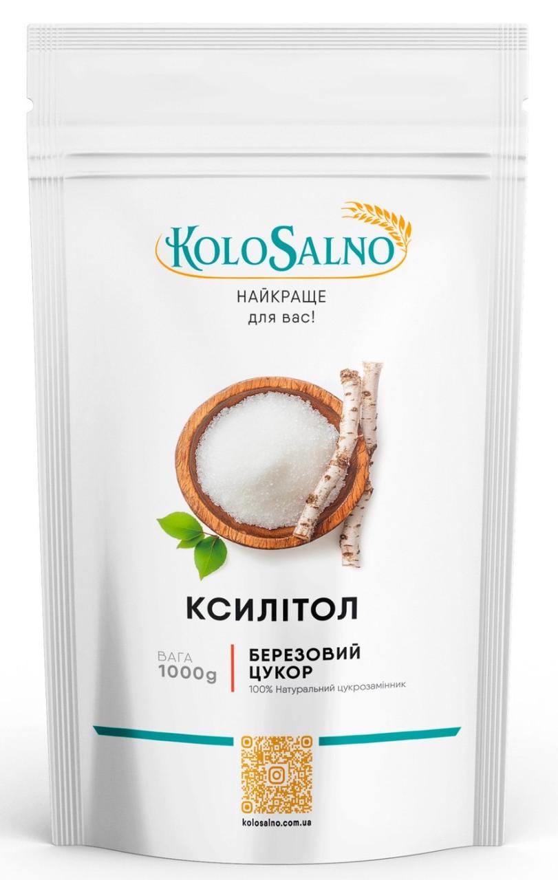Ксилитол KoloSalno березовый сахар 1000 г - фото 1 Ксилитол KoloSalno березовый сахар 1000 г - фото 1