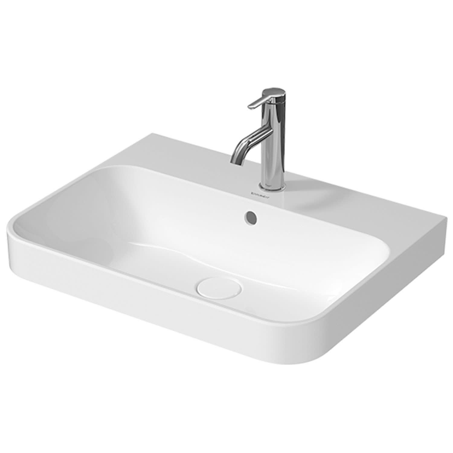 Умывальник врезной DURAVIT Happy D.2 Plus 2360600000 600x460x195 мм Белый (125701) Умывальник врезной DURAVIT Happy D.2 Plus 2360600000 600x460x195 мм Белый (125701)