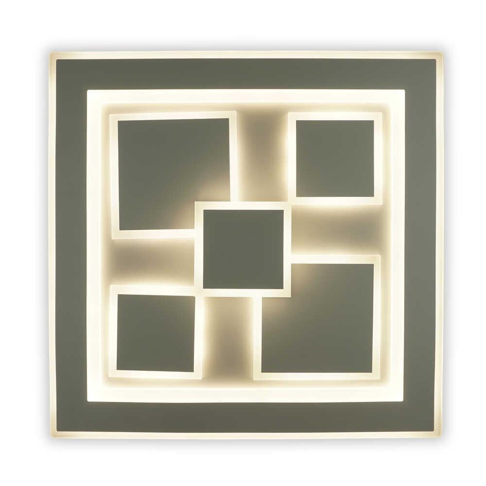 Светильник Violux LED smart OXFORD с пультом 110W 3000-6000K IP20 квадрат Белый (220425) Светильник Violux LED smart OXFORD с пультом 110W 3000-6000K IP20 квадрат Белый (220425)