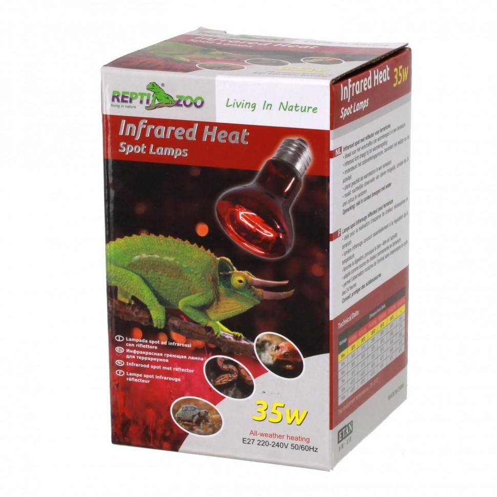Лампа інфрачервона Repti-Zoo Infrared Heat для рептилій 35W (RZ-R63035) Лампа інфрачервона Repti-Zoo Infrared Heat для рептилій 35W (RZ-R63035)
