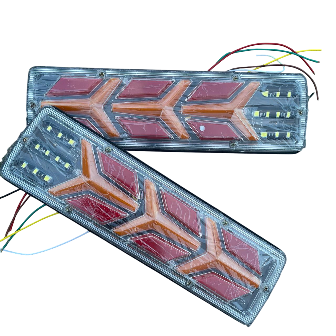 Ліхтарі світлодіодні задні для вантажівок та причепів 2 шт. 12/24 V Ліхтарі світлодіодні задні для вантажівок та причепів 2 шт. 12/24 V