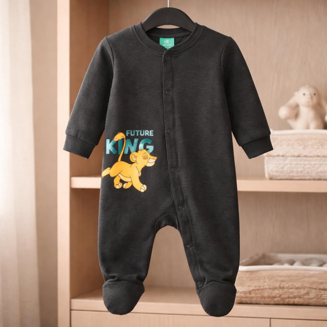 Человечек хлопчатобумажный на кнопках для мальчика Disney baby 80 см 9-12 мес. (334036014721-4)