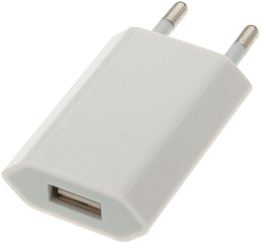 Сетевое зарядное устройство Wuw C72 1 USB Power Adapter Белый