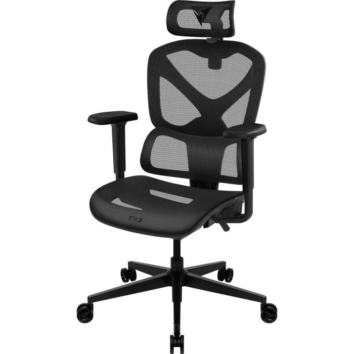 Кресло для геймеров TX3 YTC Mesh SYNC5 2D до 125 кг Black (TEGC-3065001.11)