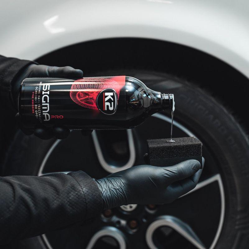 Засіб для полірування та догляду за шинами K2 Sigma Pro 1 л - фото 3 Засіб для полірування та догляду за шинами K2 Sigma Pro 1 л - фото 3