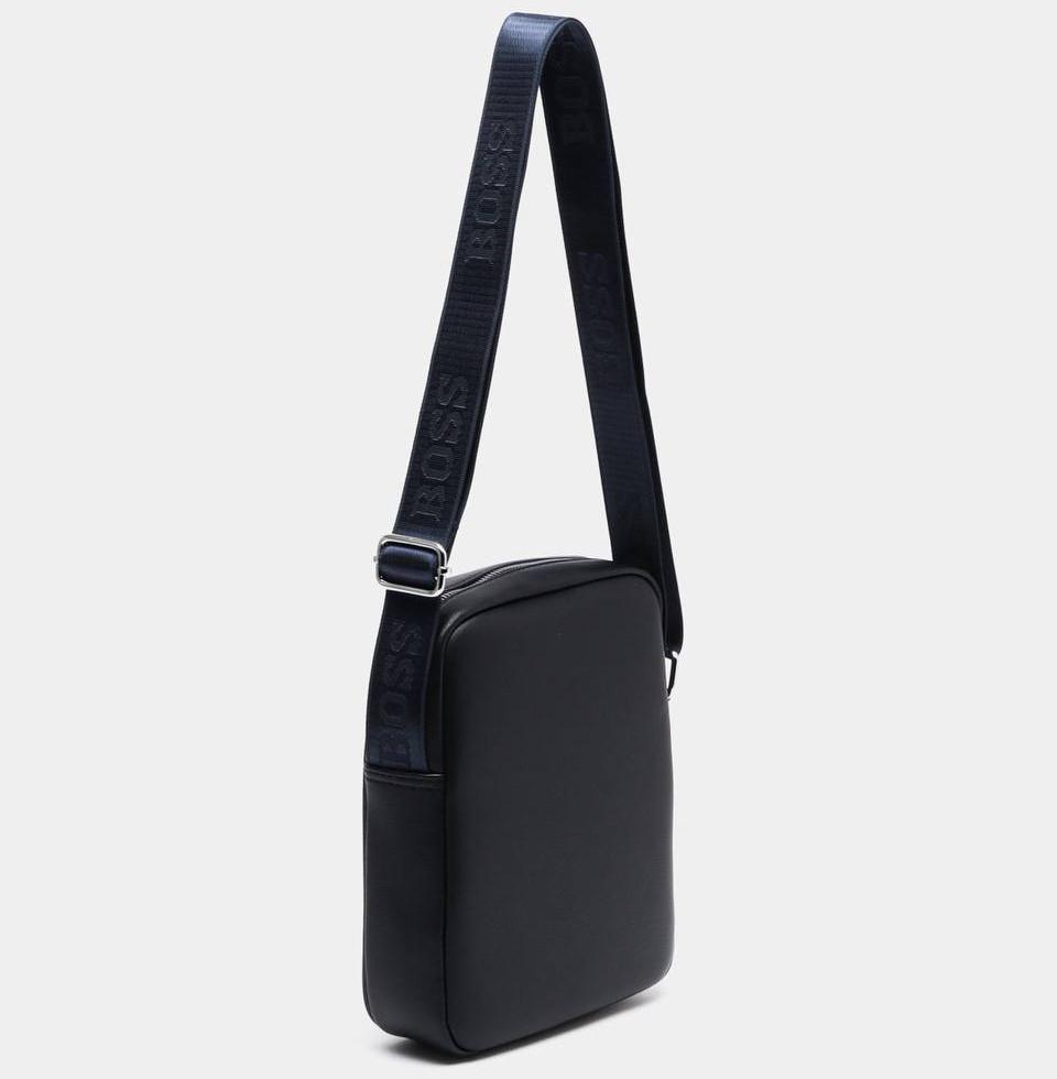 Сумка мужская брендовая BOSS экокожа Черный (0122-2 PTR) - фото 8 Сумка мужская брендовая BOSS экокожа Черный (0122-2 PTR) - фото 8