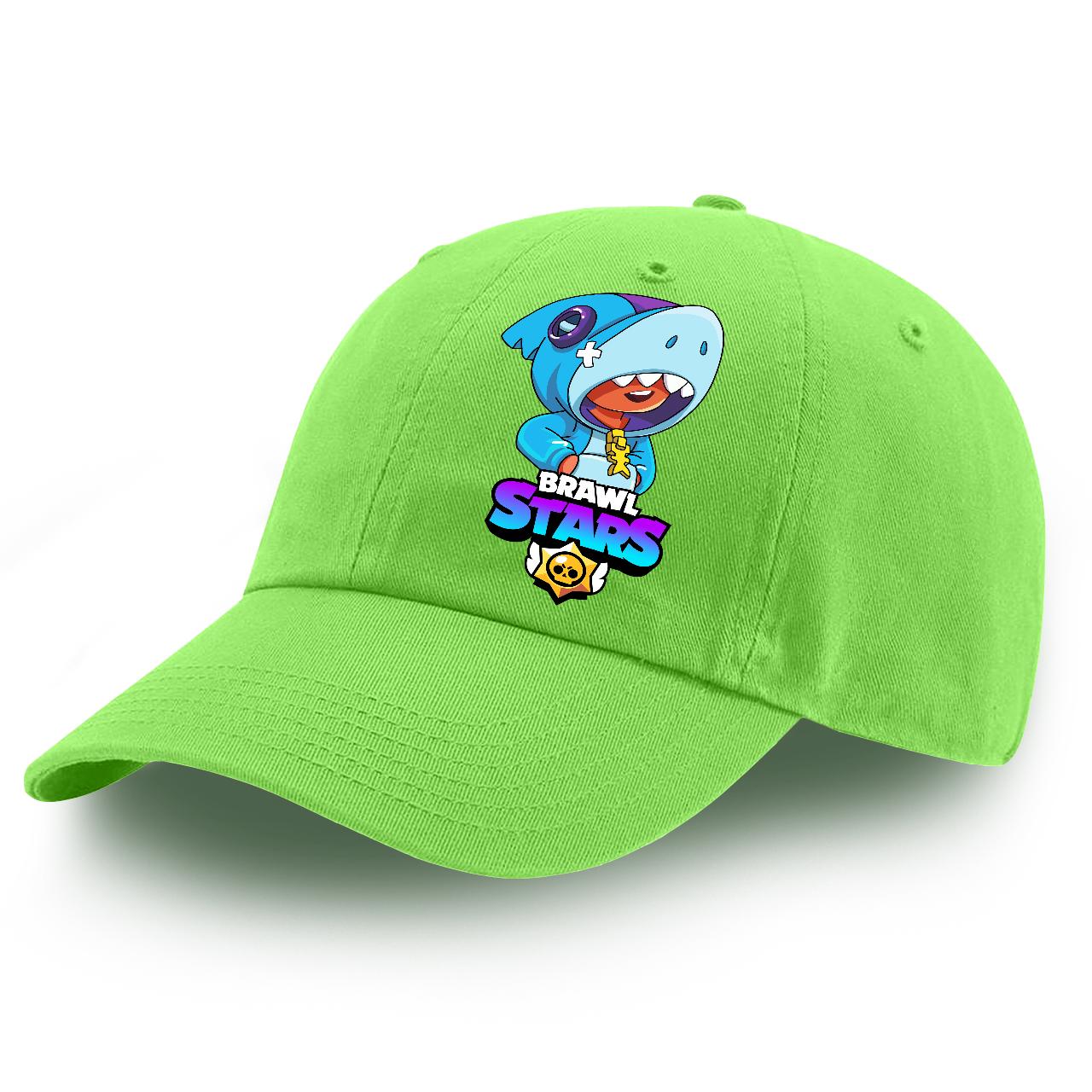 Кепка детская Leon Shark Brawl Stars Салатовый (9273-1016-LM)