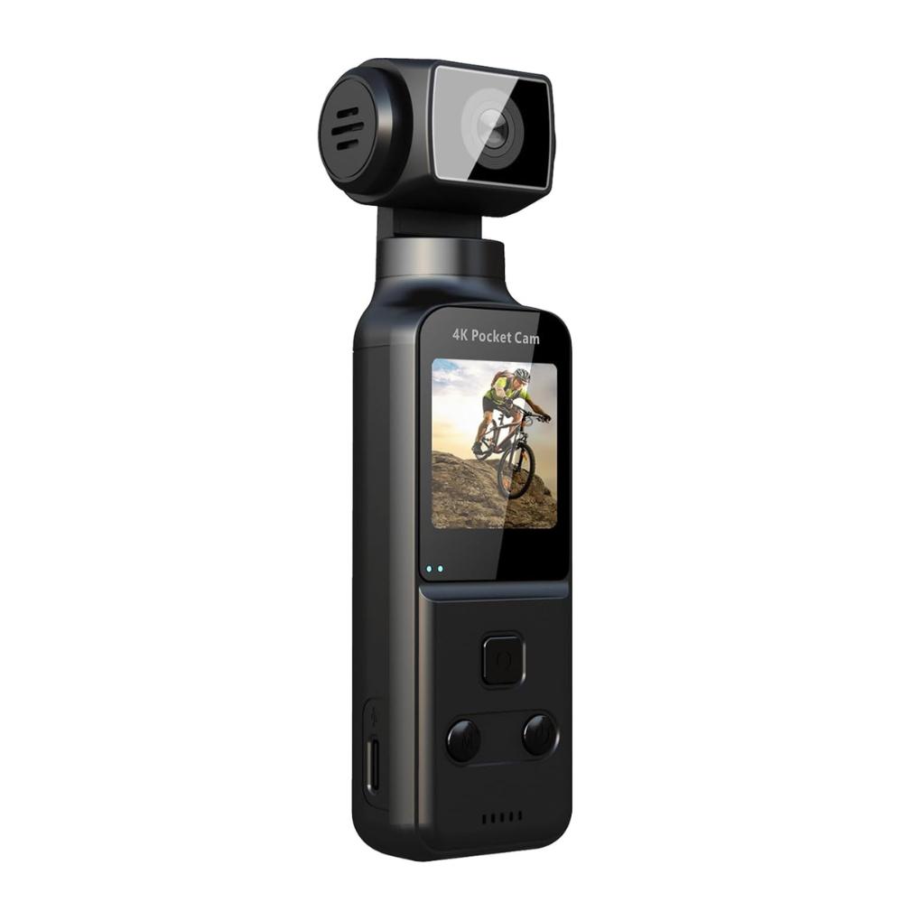 Экшн-камера карманная 4K WiFi с поворотным объективом и дисплеем (120.1845)