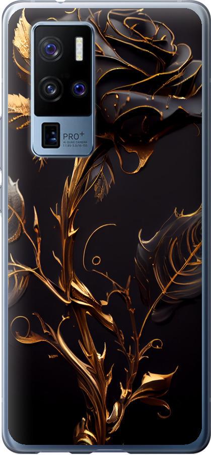 Чехол на Vivo X50 Pro Plus Роза 3 (5552u-2056-42517) Чехол на Vivo X50 Pro Plus Роза 3 (5552u-2056-42517)
