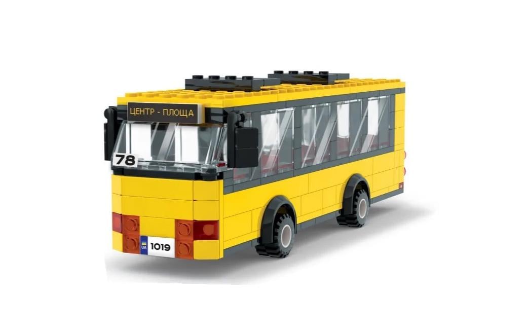 Конструктор iBlock PL-921-376 Маршрутне таксі 242 деталі