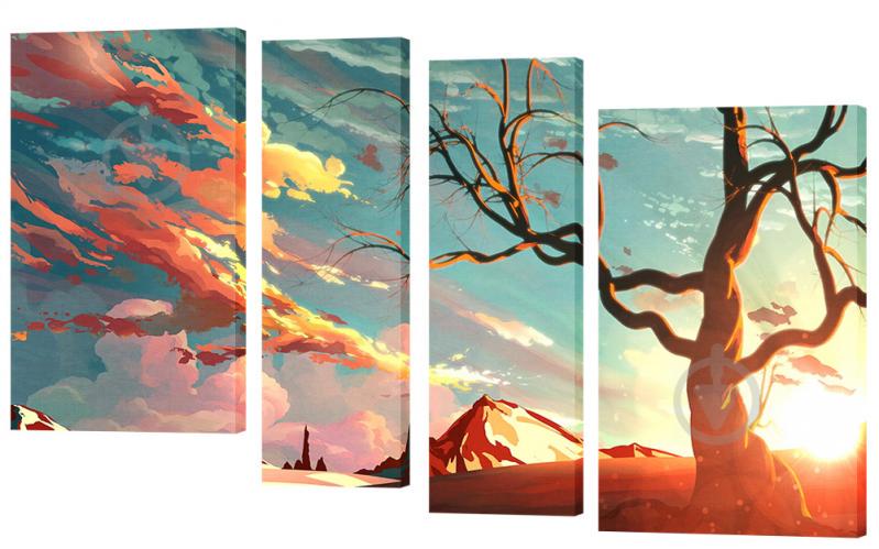 Модульная картина Декор Карпаты 178х110 (M4-384)