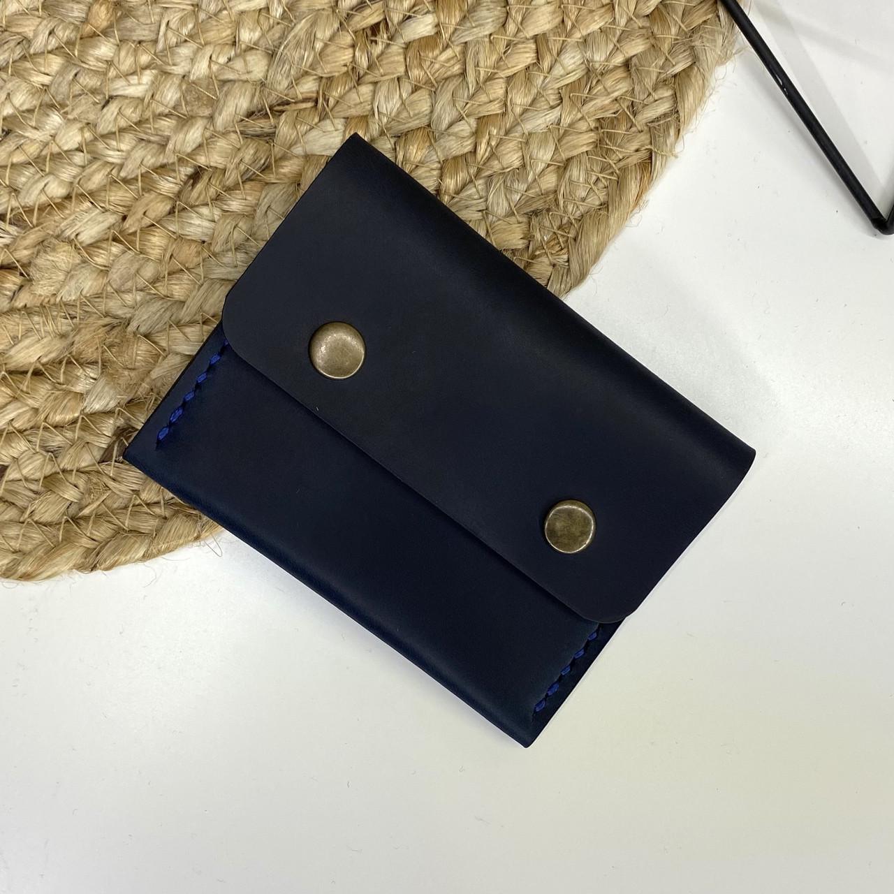 Кошелек кожаный Stedley Mini 1 Синий (30641015)