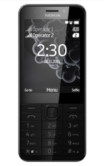 Мобільний телефон Nokia 230 DS 2024 Black