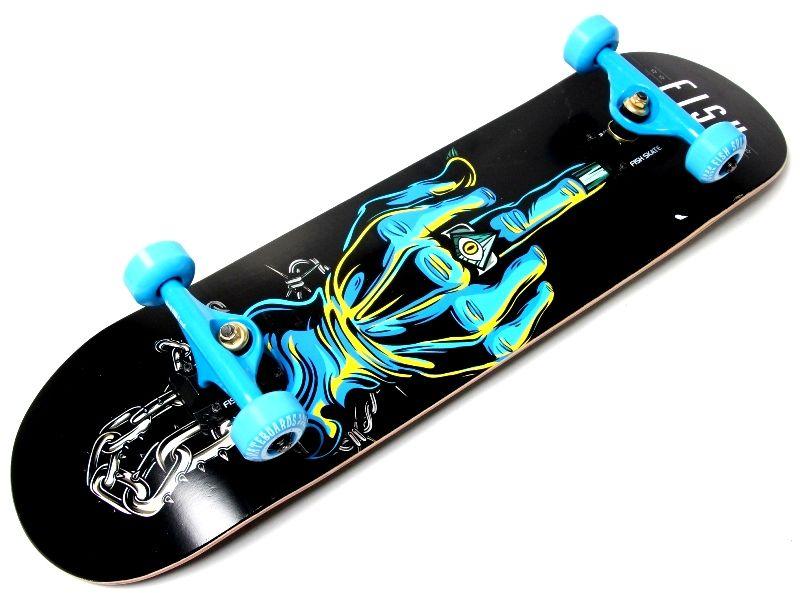 Скейтборд FISH Skateboard Hand
