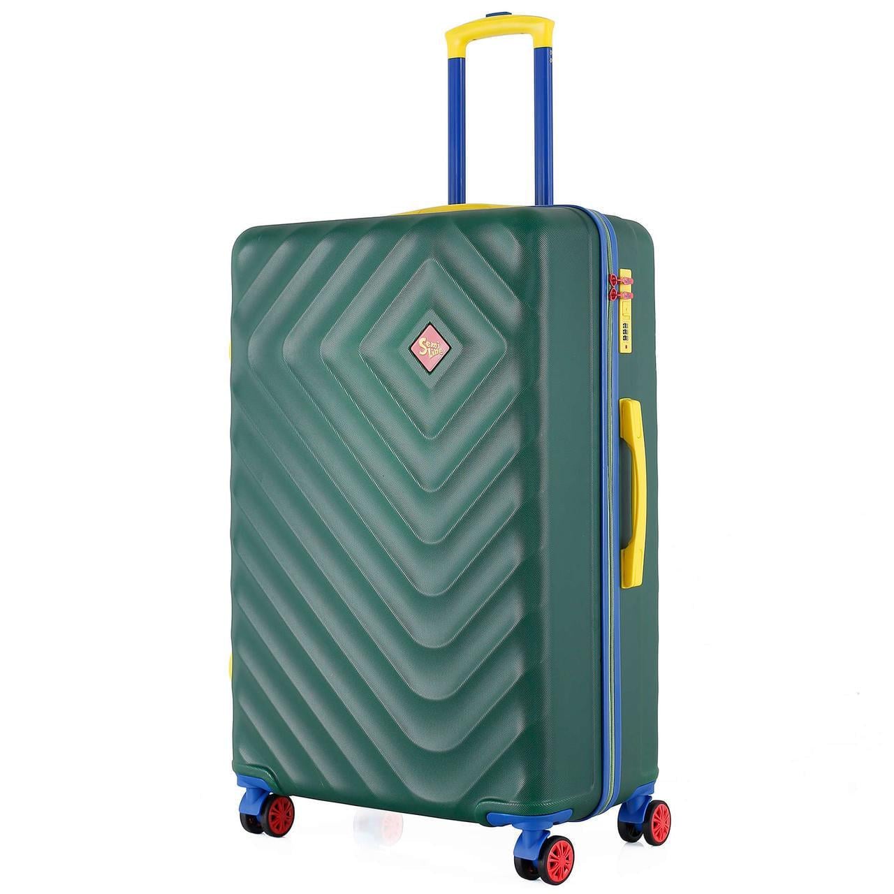 Чемодан SEMI LINE 28" L Dark Green (T5805-3)