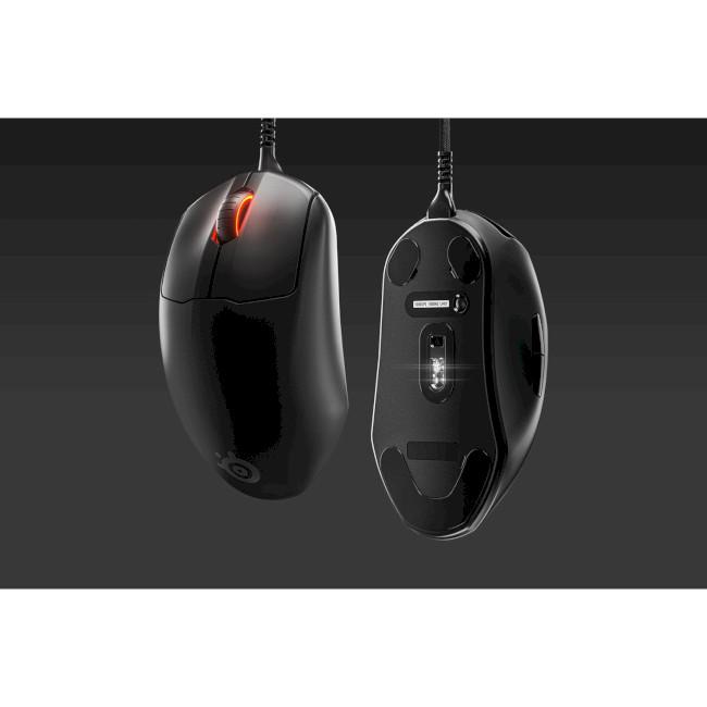 Комп'ютерна мишка ігрова SteelSeries Prime+ з підсвічуванням та проводом 2 м Чорний (62490) - фото 4