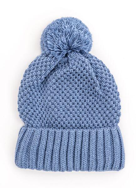 Шапка детская для мальчиков Томас D838 флис 46-50 см Голубой