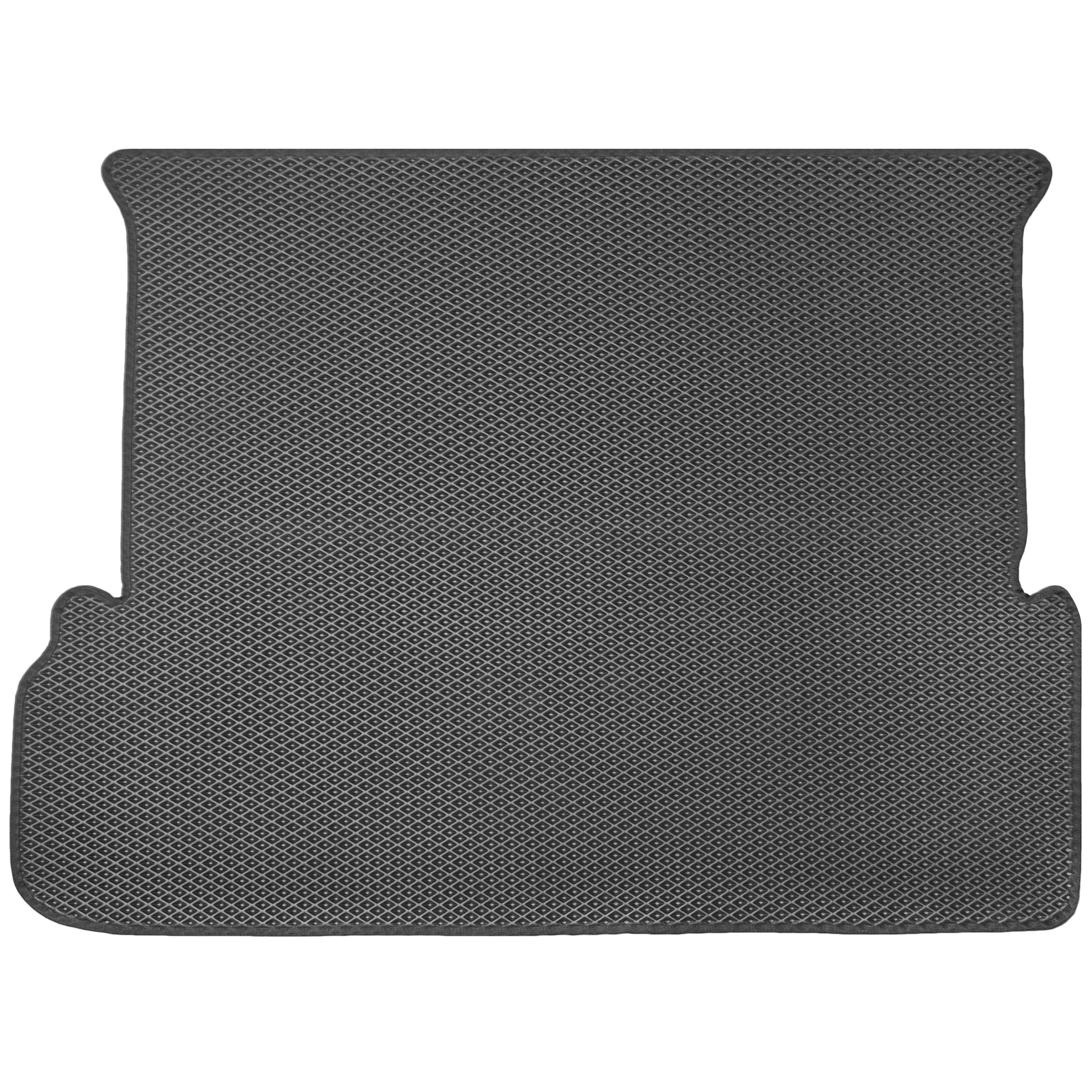 Коврик в багажник Kinetic для Toyota LC Prado 150 2010+ 7 мест длинный EVA-полимерный Серый (159123)