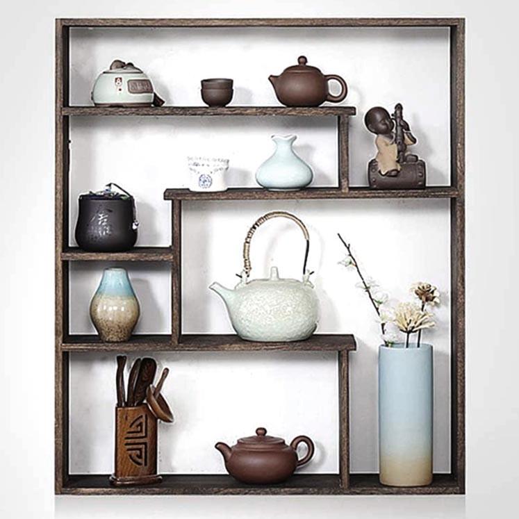 Полка для кружек из дерева Белавари Мокко (СДК-010210)