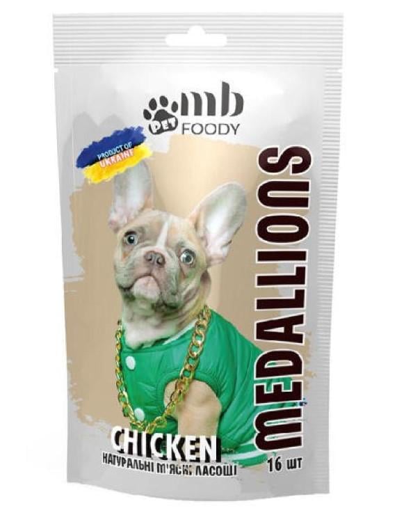Лакомство для собак MB FOODY CHICKEN курица 16 шт. 64 г