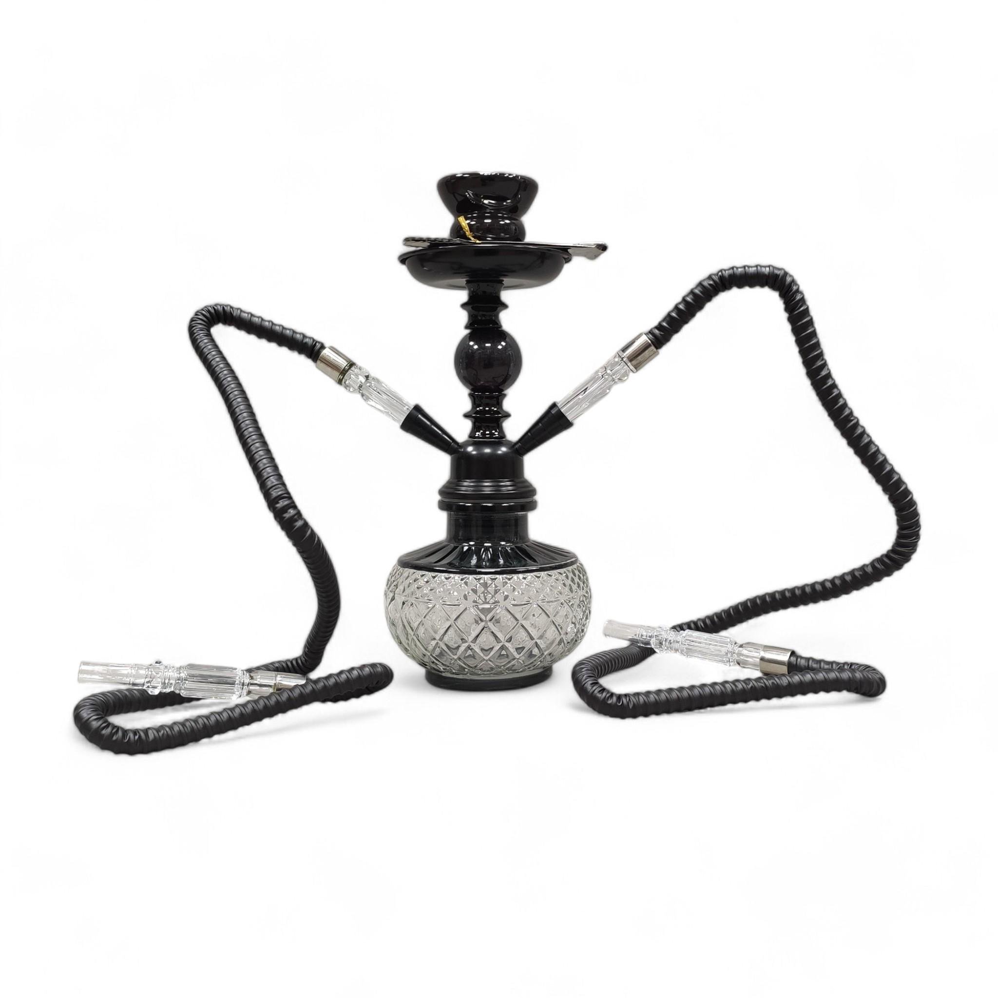 Кальян Hookah Jamil Ellipse на 2 персоны 30 см Black (25186401)